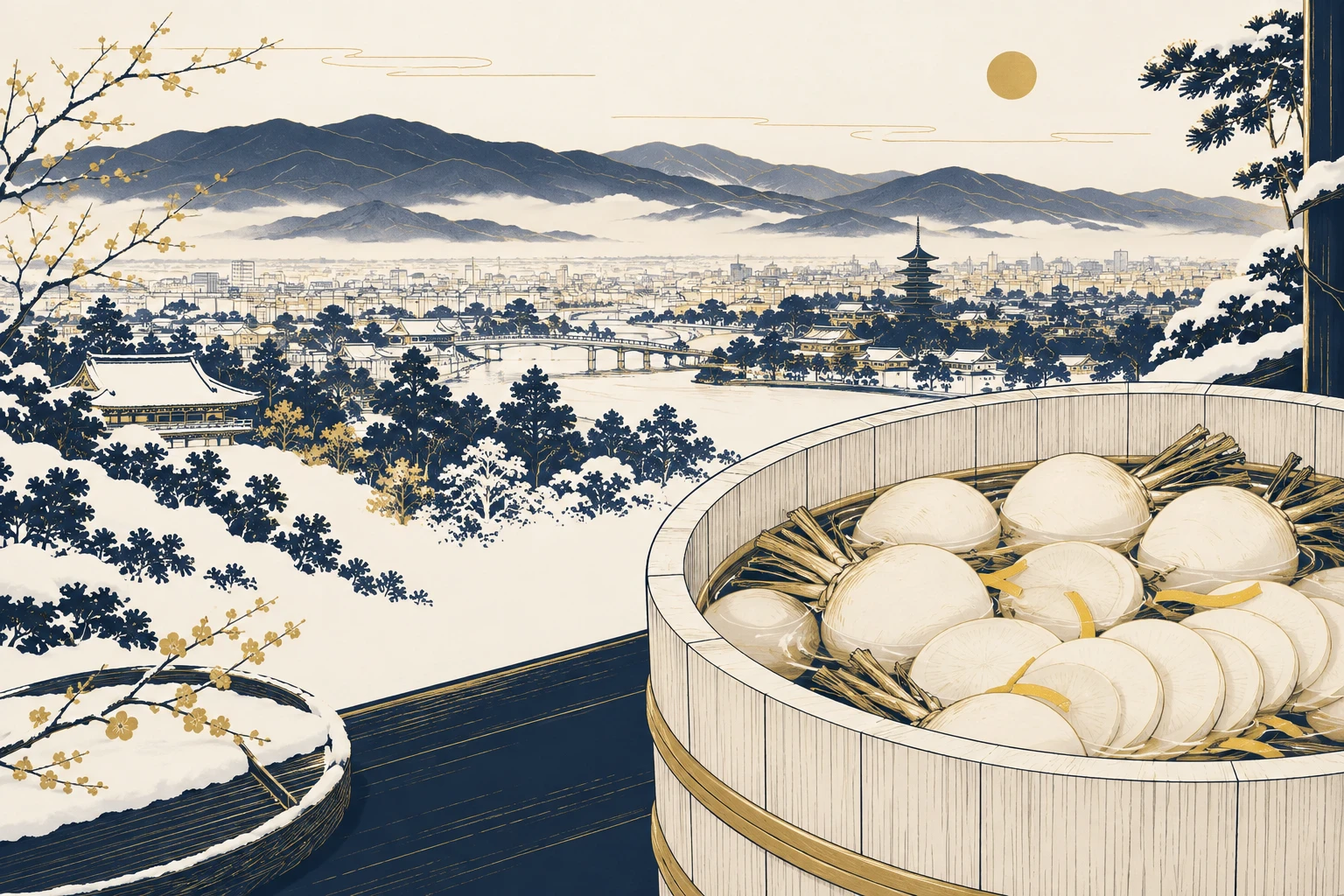 京の三大漬物、冬の食卓へ（イメージ）