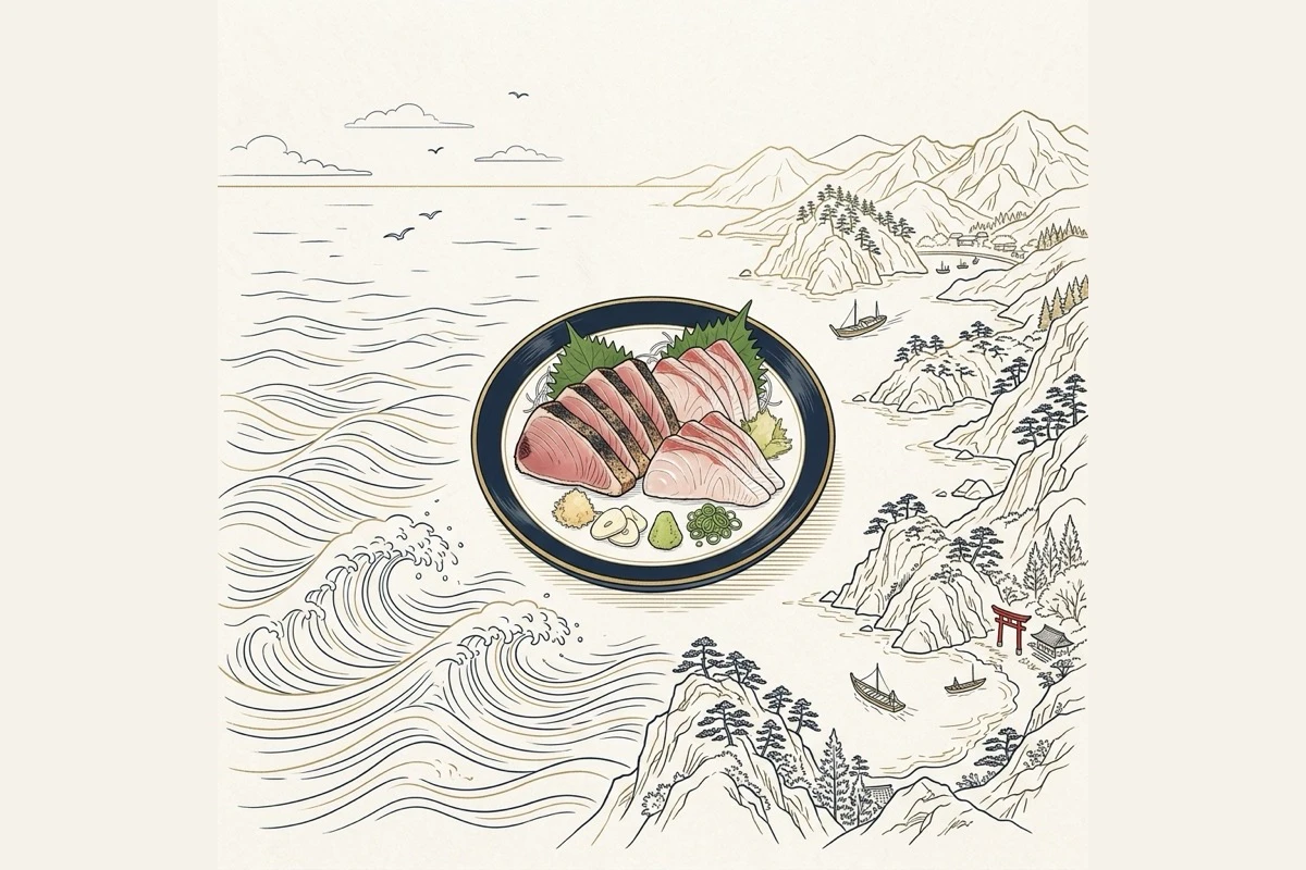 四国 × 海鮮（イメージ）