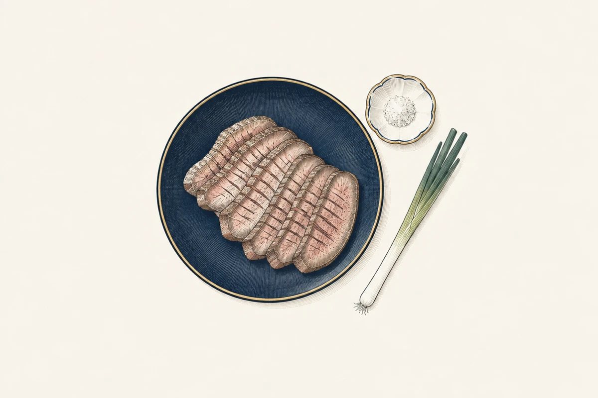仙台の牛タンをふるさと納税で｜厚切り・塩・味噌を家の食卓で選ぶ（イメージ）